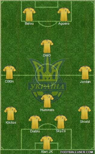 Ukraine Formation 2013