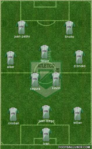 CDC Atlético Nacional Formation 2013