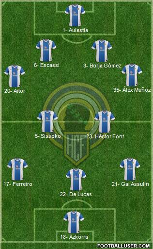 Hércules C.F., S.A.D. Formation 2013