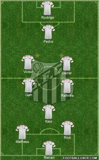 Santos FC Formation 2013