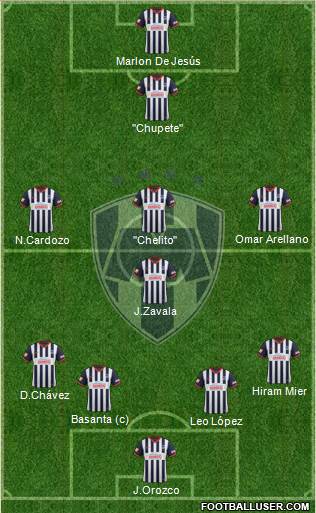 Club de Fútbol Monterrey Formation 2013