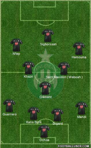 A.S. Saint-Etienne Formation 2013