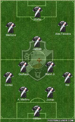 CR Vasco da Gama Formation 2013