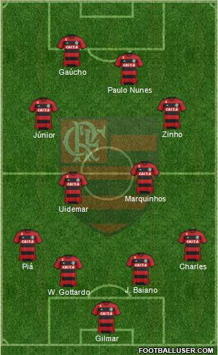 CR Flamengo Formation 2013