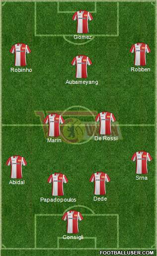 1.FC Union Berlin Formation 2013