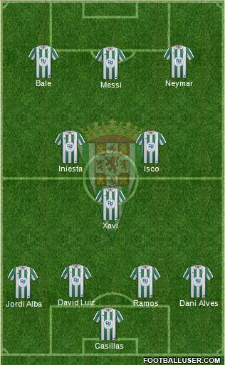 Córdoba C.F., S.A.D. Formation 2013