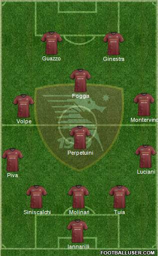 Salernitana Formation 2013