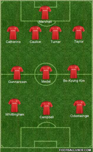 Cardiff City Formation 2013