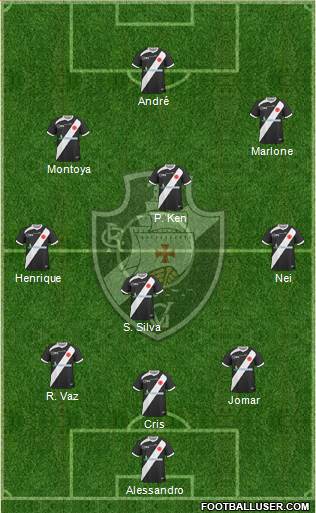 CR Vasco da Gama Formation 2013