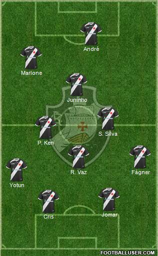 CR Vasco da Gama Formation 2013