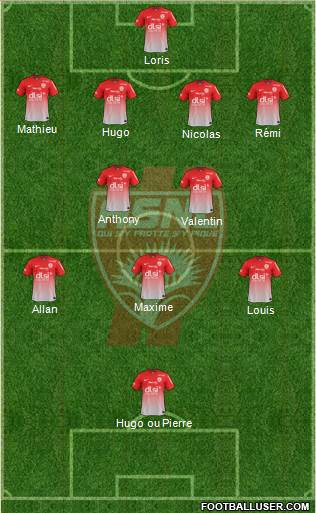 A.S. Nancy Lorraine Formation 2013