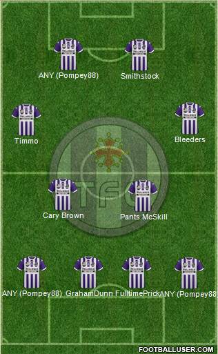 Toulouse Football Club Formation 2013