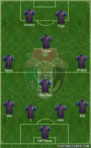 Japan Formation 2013