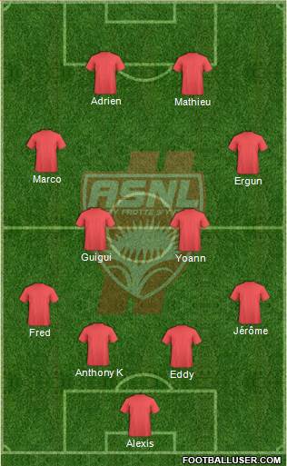 A.S. Nancy Lorraine Formation 2013