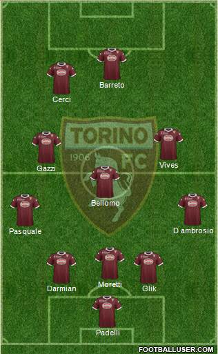 Torino Formation 2013