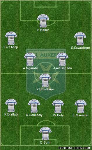 A.J. Auxerre Formation 2013