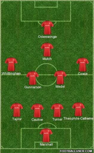 Cardiff City Formation 2013