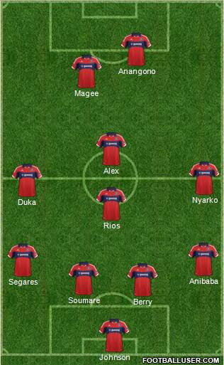 Chicago Fire Formation 2013