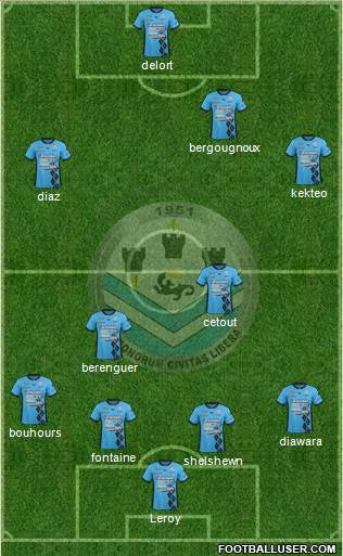 Tours Football Club Formation 2013