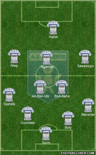 A.J. Auxerre Formation 2013