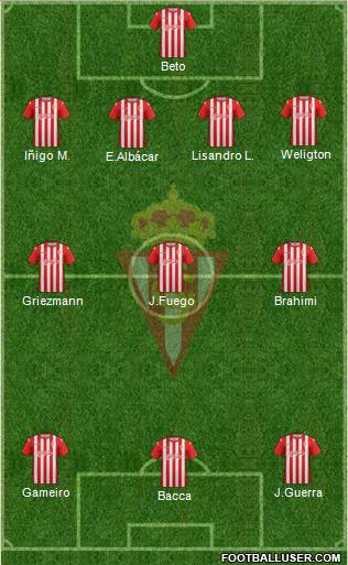 Real Sporting S.A.D. Formation 2013