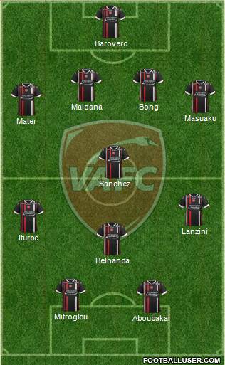 Valenciennes Football Club Formation 2013