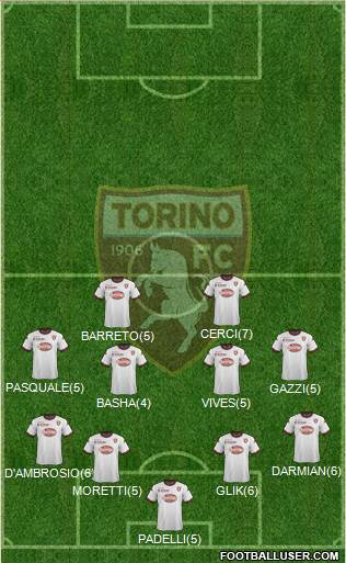 Torino Formation 2013