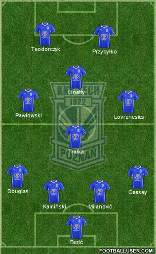 Lech Poznan Formation 2013