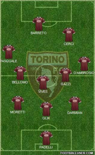 Torino Formation 2013