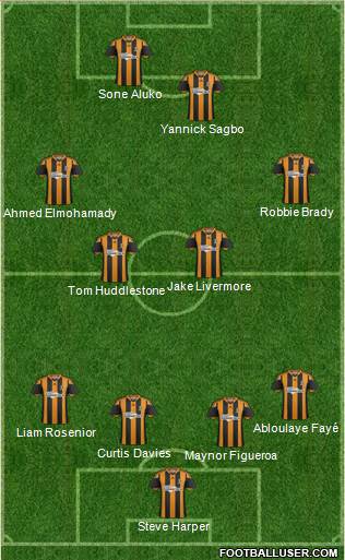 Hull City Formation 2013