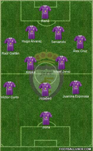 Real Jaén C.F. Formation 2013