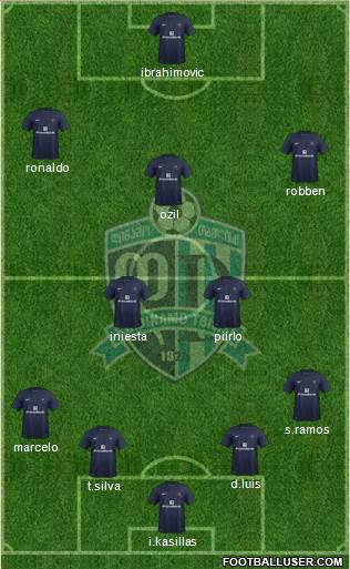 Dinamo Tbilisi Formation 2013