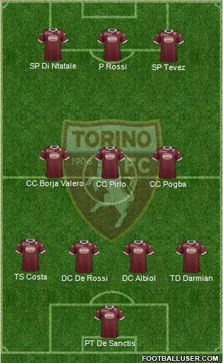 Torino Formation 2013