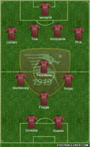 Salernitana Formation 2013