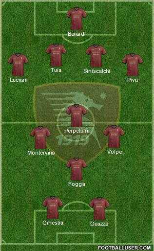 Salernitana Formation 2013