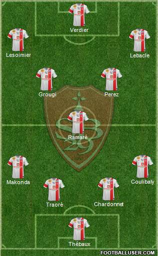 Stade Brestois 29 Formation 2013