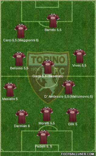 Torino Formation 2013