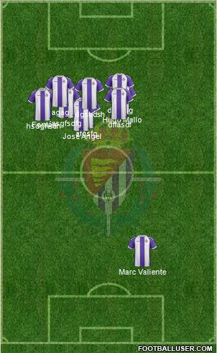 R. Valladolid C.F., S.A.D. Formation 2013