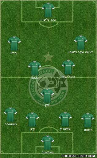 Maccabi Haifa Formation 2013