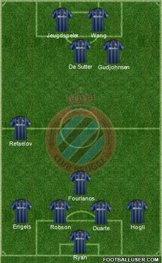 Club Brugge KV Formation 2013