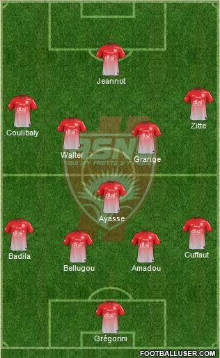 A.S. Nancy Lorraine Formation 2013