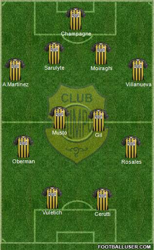 Olimpo de Bahía Blanca Formation 2013