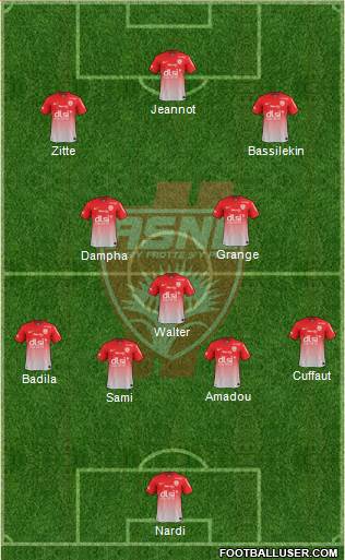 A.S. Nancy Lorraine Formation 2013