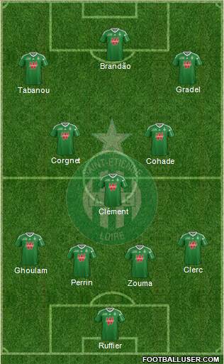 A.S. Saint-Etienne Formation 2013