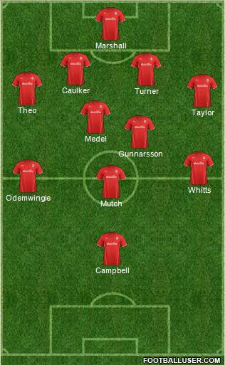 Cardiff City Formation 2013