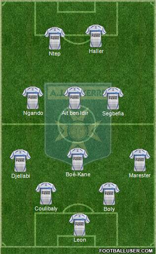 A.J. Auxerre Formation 2013