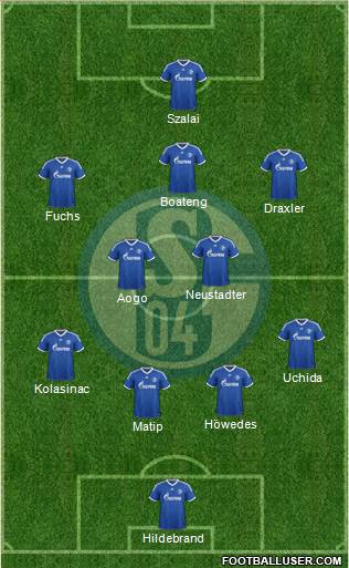 FC Schalke 04 Formation 2013