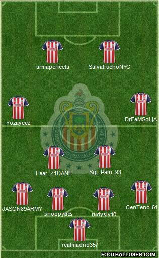 Club Guadalajara Formation 2013