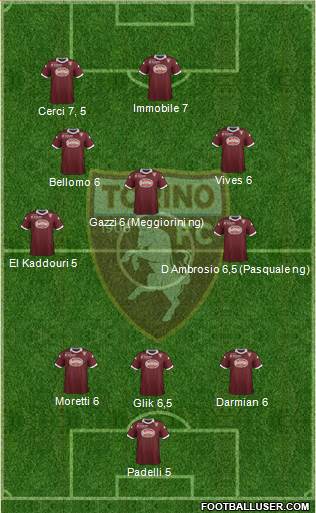 Torino Formation 2013