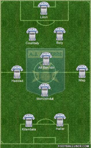 A.J. Auxerre Formation 2013